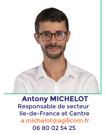 Antony Michelot - Responsable de secteur idf et Centre - AGILiCOM