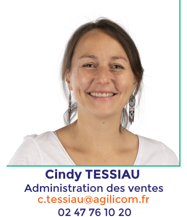 Cindy Tessiau - Administration des ventes - AGILiCOM