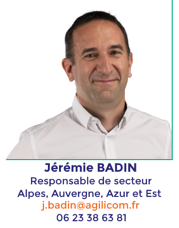 Jérémie Badin - Responsable de secteur SUD-EST et EST - AGILiCOM