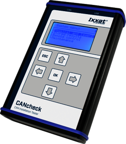 HMS Industrial Networks GmbH - CANcheck: Hand-held device for easy execution of CAN-network