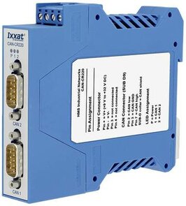 HMS Industrial Networks GmbH - CAN-CR220 CAN Repeater 4 kV Isolation