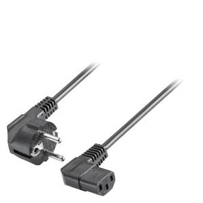 SIEMENS SAS - Câble pour conditions froides, Allemagne 230 V AC, douille coudée