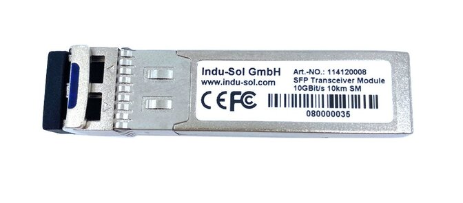INDU-SOL GMBH -  Indu-Sol SFP-Transceiver-Modul 10GBit/s 10km SM 