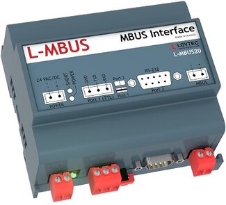 LOYTEC - L-MBUS20, M-BUS interface for up to 20 slaves