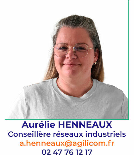 Aurélie HENNEAUX - Conseillère réseaux industriels - AGILiCOM