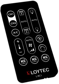 LOYTEC - Infrared remote control for room automation applications