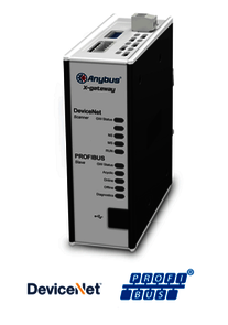 RESOLUCOM - Passerelle X-Gateway DeviceNet Scanner (Maître) / PROFIBUS Esclave