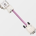 PROCENTEC - Tap: Câble adaptateur 30 cm avec connecteurs DB9 droit -DB9 coudé