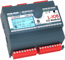 LOYTEC - LIOB-153, I/O module, 6xIN, 6x ana OUT, 4x rly OUT 16A, 1x rly output