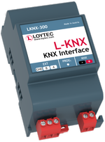 LOYTEC - LKNX-300 KNX Interface; 1 x KNX TP1; 1 x LIOB Connect, 1 x KNX TP1