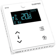 LOYTEC - LSTAT-801-G3-L201, thermostat,NFC,Display,Buzzer,white front, MODBUS 