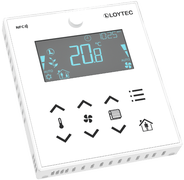 LOYTEC - LSTAT-801-G3-L205, thermostat,NFC,Display,Buzzer,white front, MODBUS 
