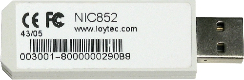 LOYTEC - NIC852 -  Network interface for IP-852 Channel, MNI, high performance