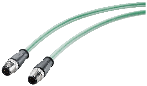 SIEMENS - IE Robust Connecting Cable M12 IP69, 1 m