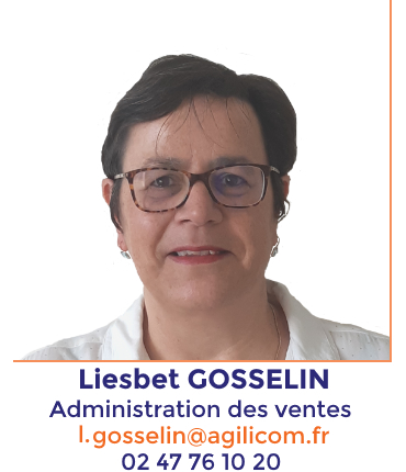 Liesbet GOSSELIN - Administration des ventes - AGILiCOM