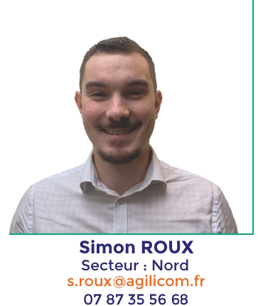 Simon Roux - Responsable de secteur Nord - AGILiCOM